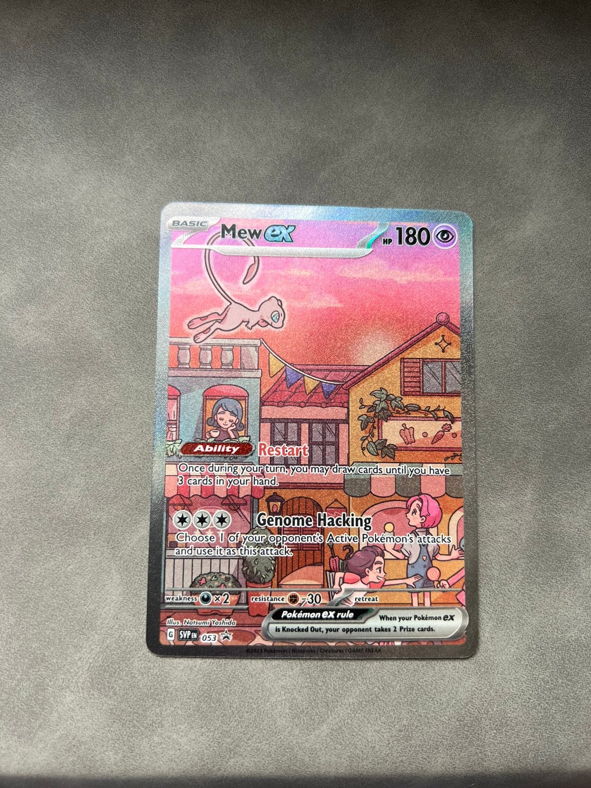Pokémon Mew EX #53 NM, Ophalen of Verzenden, Zo goed als nieuw