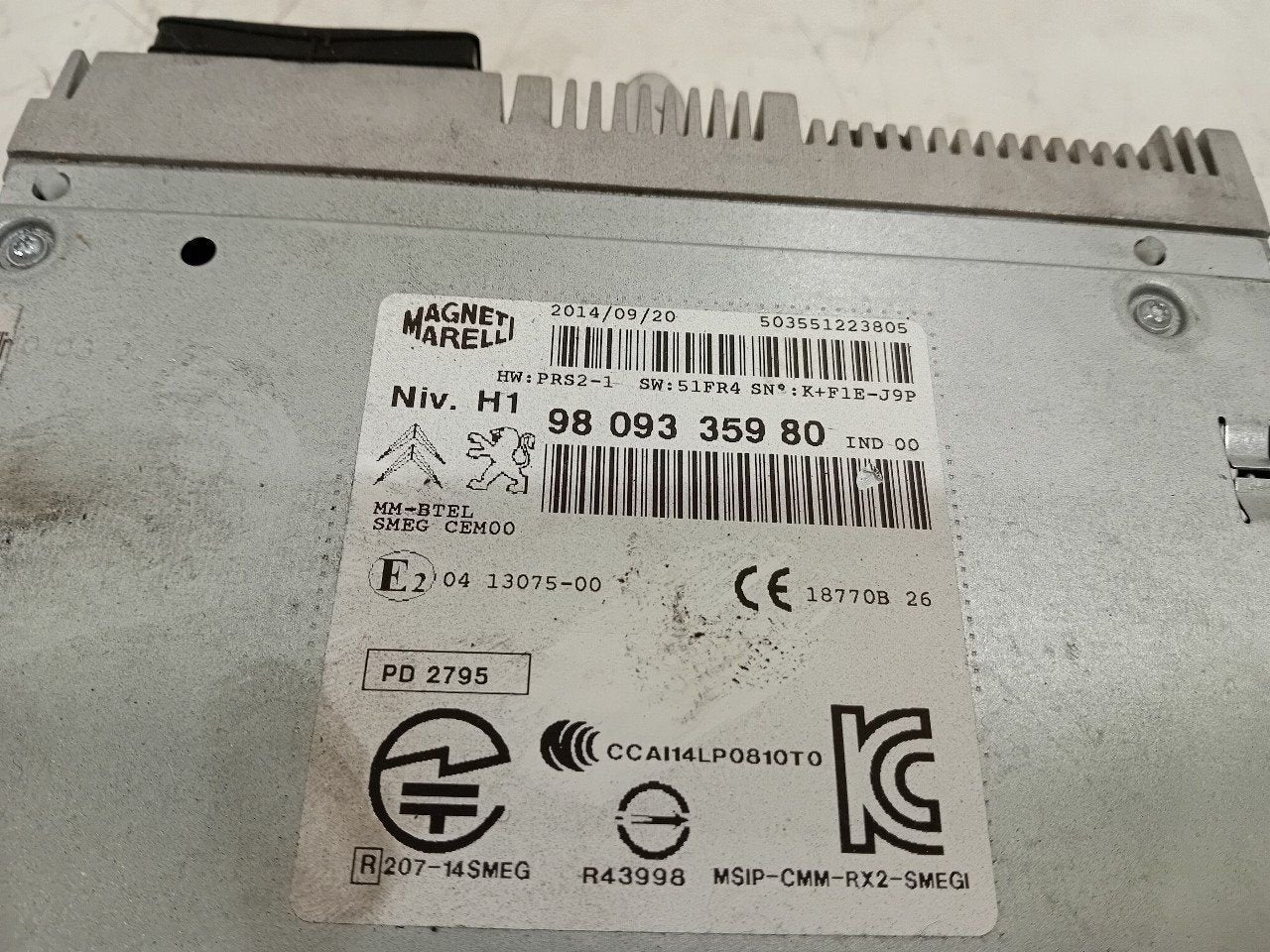 Computer navigatie Peugeot 308, Autos : Pièces & Accessoires, Onderdelen@venauto.nl, Van der Ven Autorecycling B.V., Ettenseweg 76, 4706 PB Roosendaal, The Netherlands