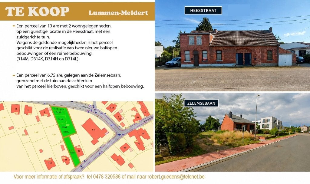 Bouwgronden te koop, Immo