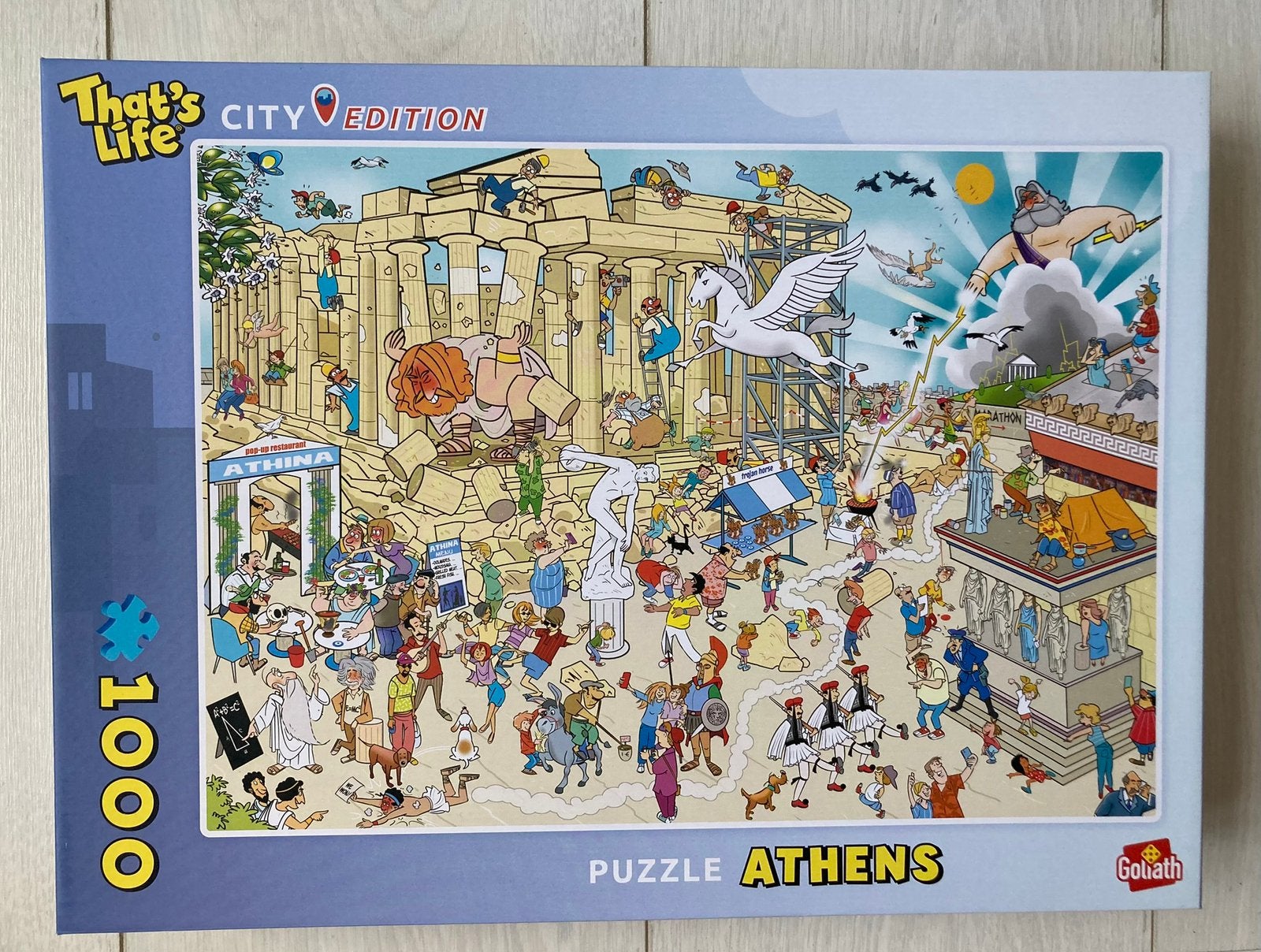 Puzzels That’s life City, Hobby en Vrije tijd, Ophalen, Zo goed als nieuw