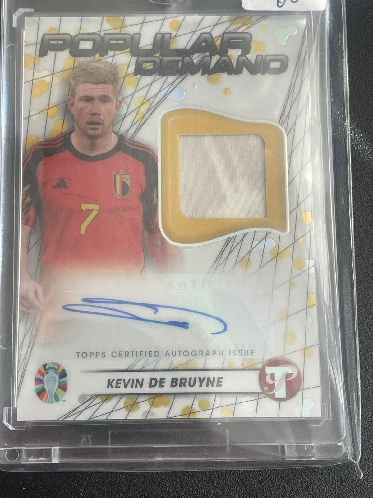 Patch Car Topps Kevin De Bruyne 2023, Enlèvement ou Envoi, Neuf, Image