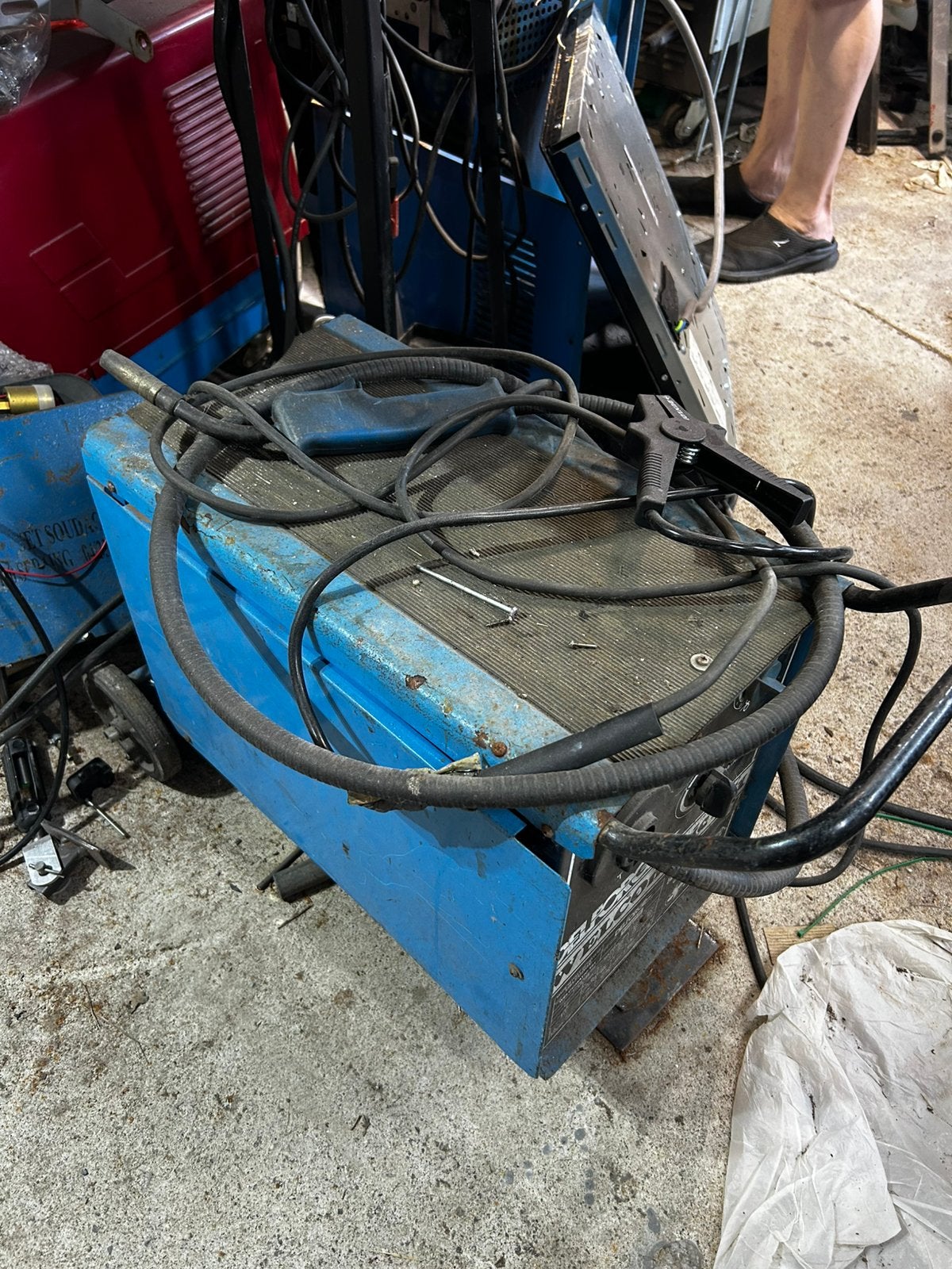 Poste semi automatique welco 3, Bricolage & Construction, Enlèvement, Utilisé, 150 à 250 ampères, CO2