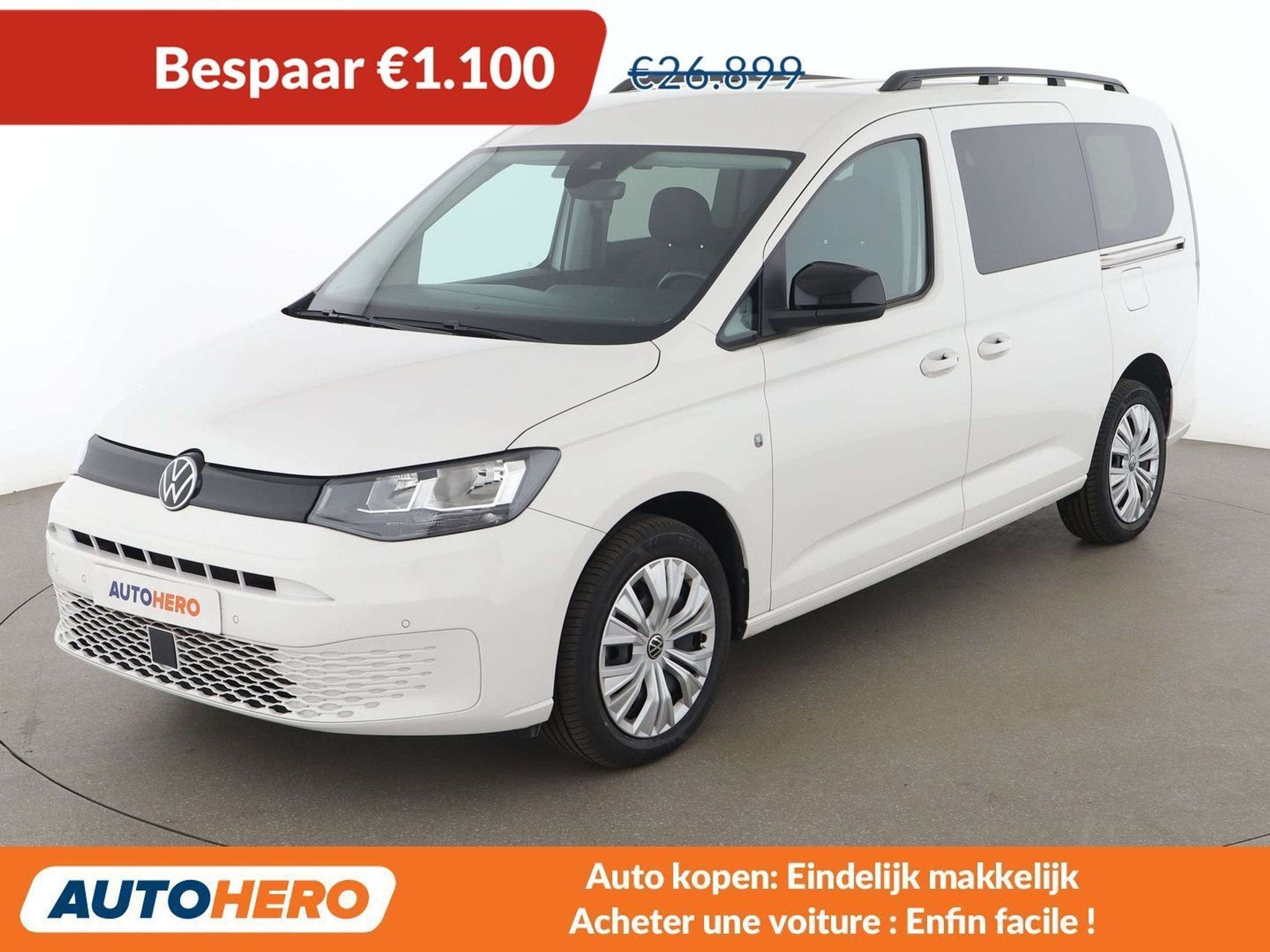 Volkswagen Caddy 2.0 TDI Maxi (bj 2024, automaat), Auto's, Volkswagen, Gebruikt, Diesel, 5 deurs, Overige carrosserie