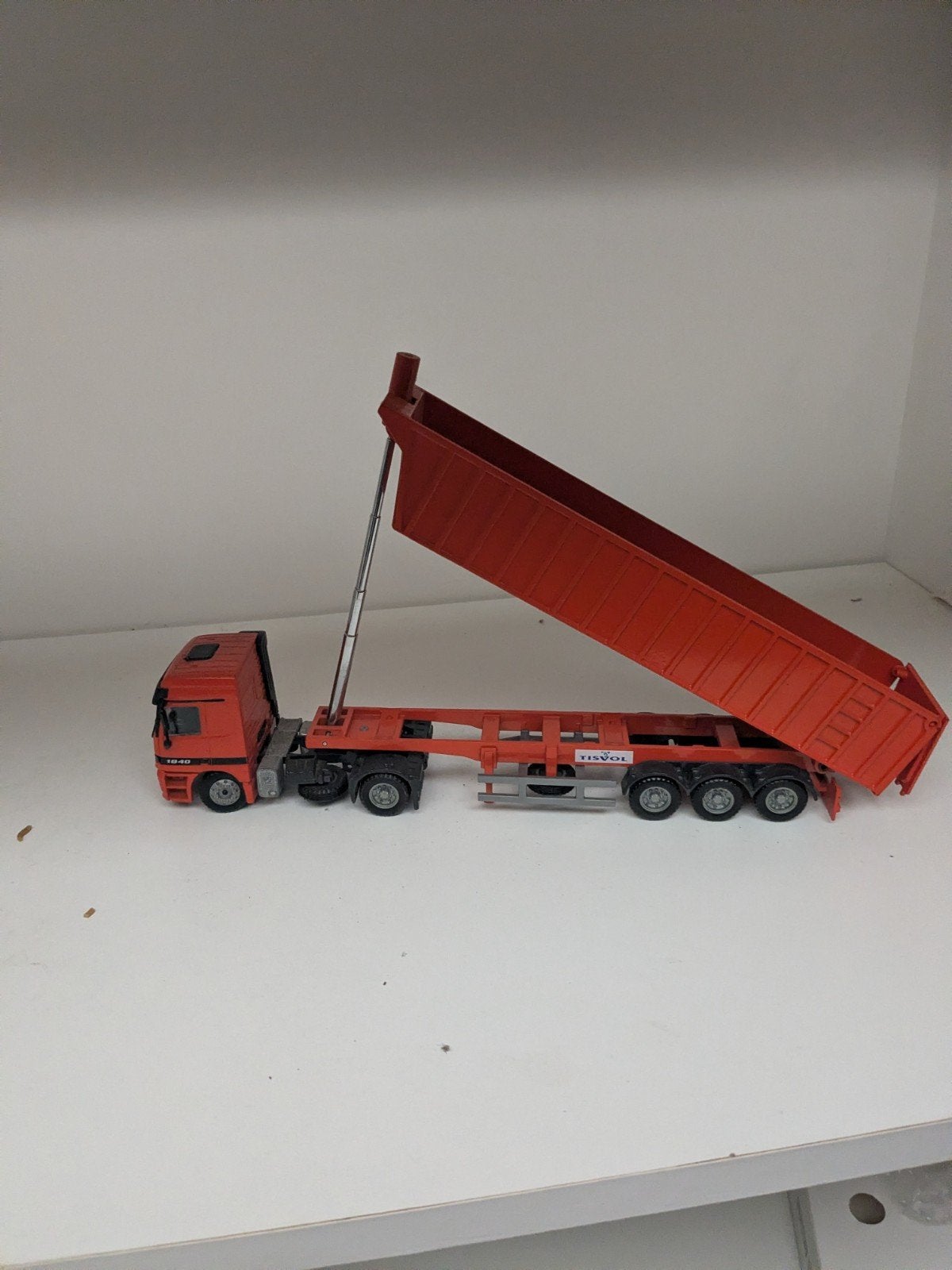 Miniatuur vrachtwagen Mercedes, Ophalen of Verzenden
