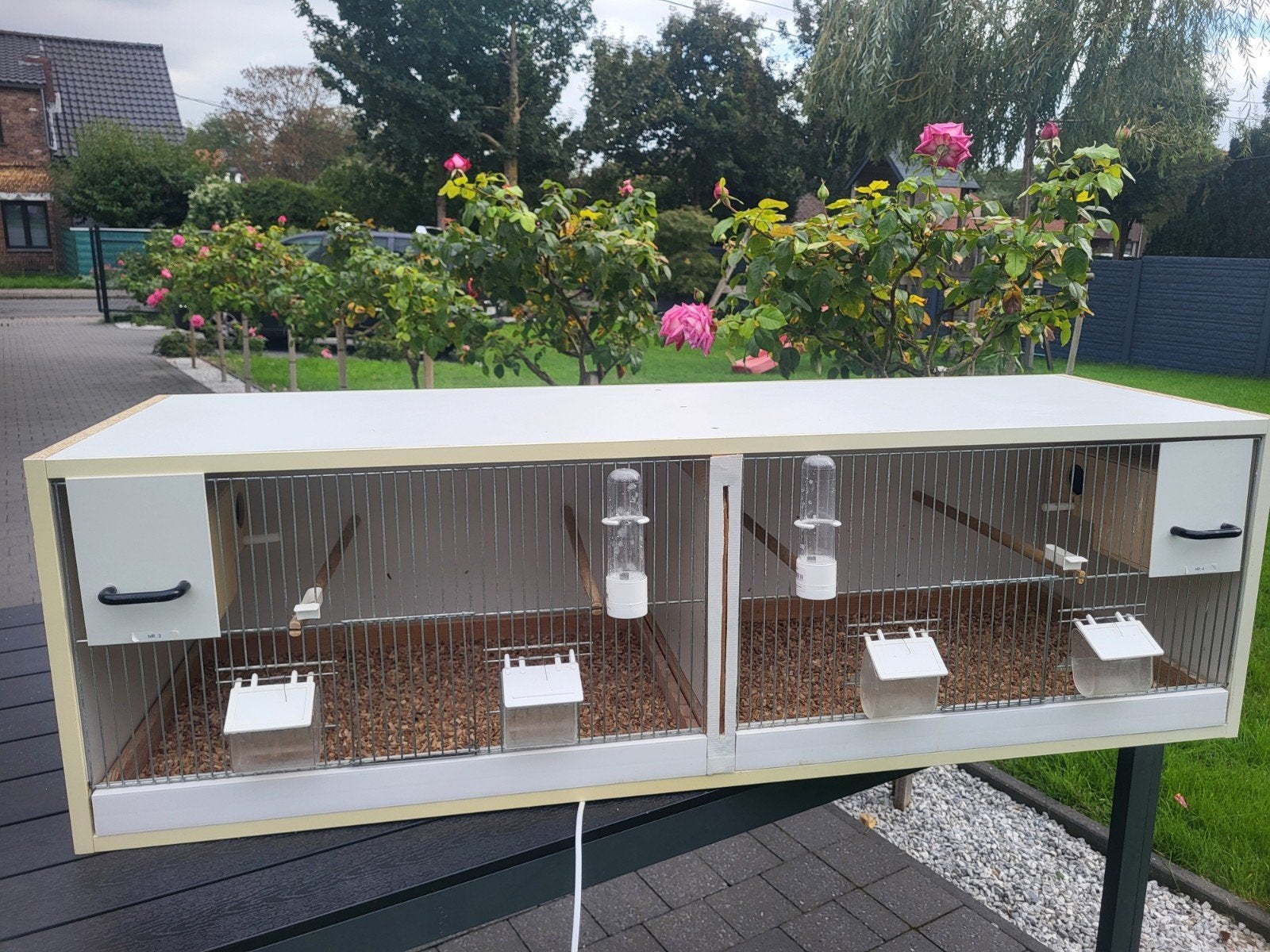 mooie kweekkooi 2 delen met kweekbakken en ledlamp, Enlèvement