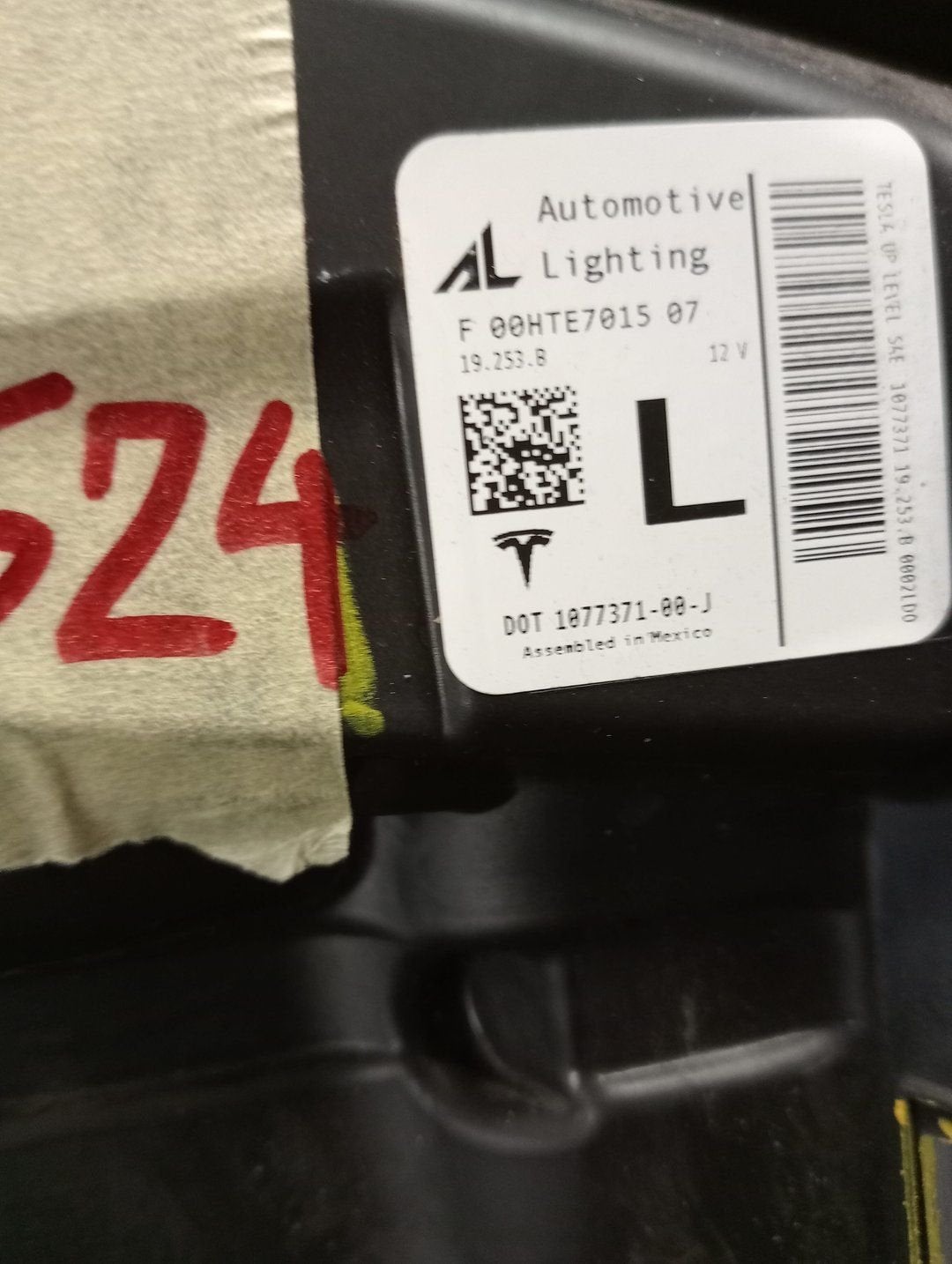 Tesla Model 3 koplamp links f00hte7015, Gebruikt, -, Overige automerken, -