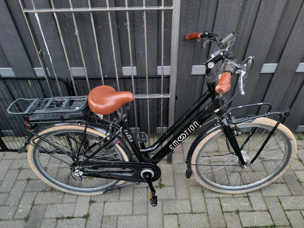 E-motion cargo fiets voor onderdelen, Minder dan 30 km per accu, Gebruikt, 59 cm of meer, Ophalen