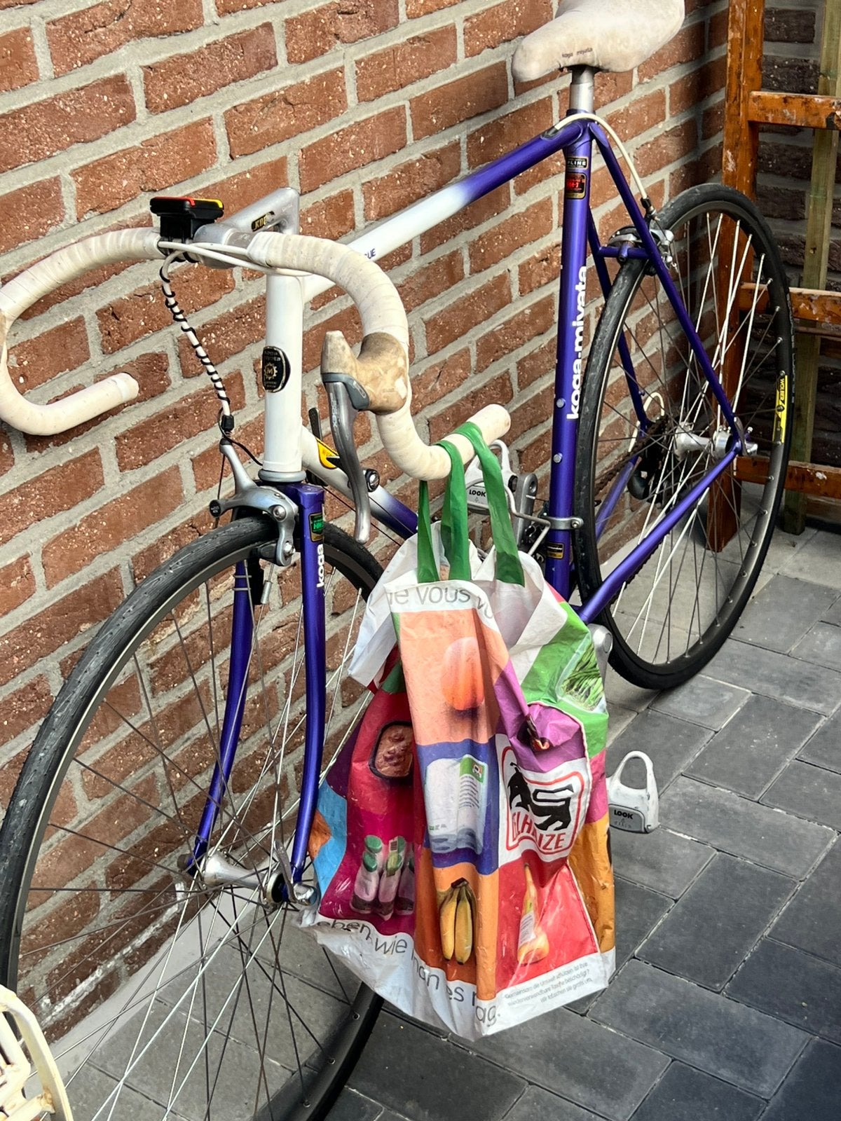 Koga miyata vintage koersfiets,H kader:59 cm,14 versnellinge, 10 à 15 vitesses, 57 à 61 cm, Enlèvement, Utilisé