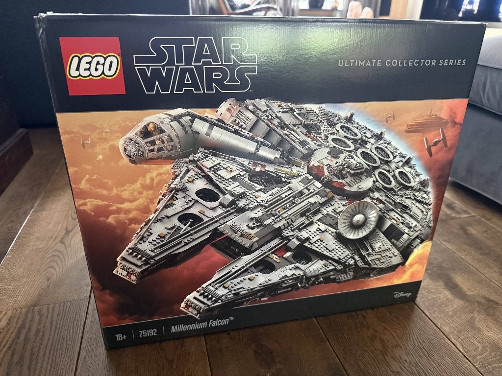 Lego Star Wars 75192 Millennium Falcon - als nieuw, Star Wars, Lego, Ensemble complet, Comme neuf