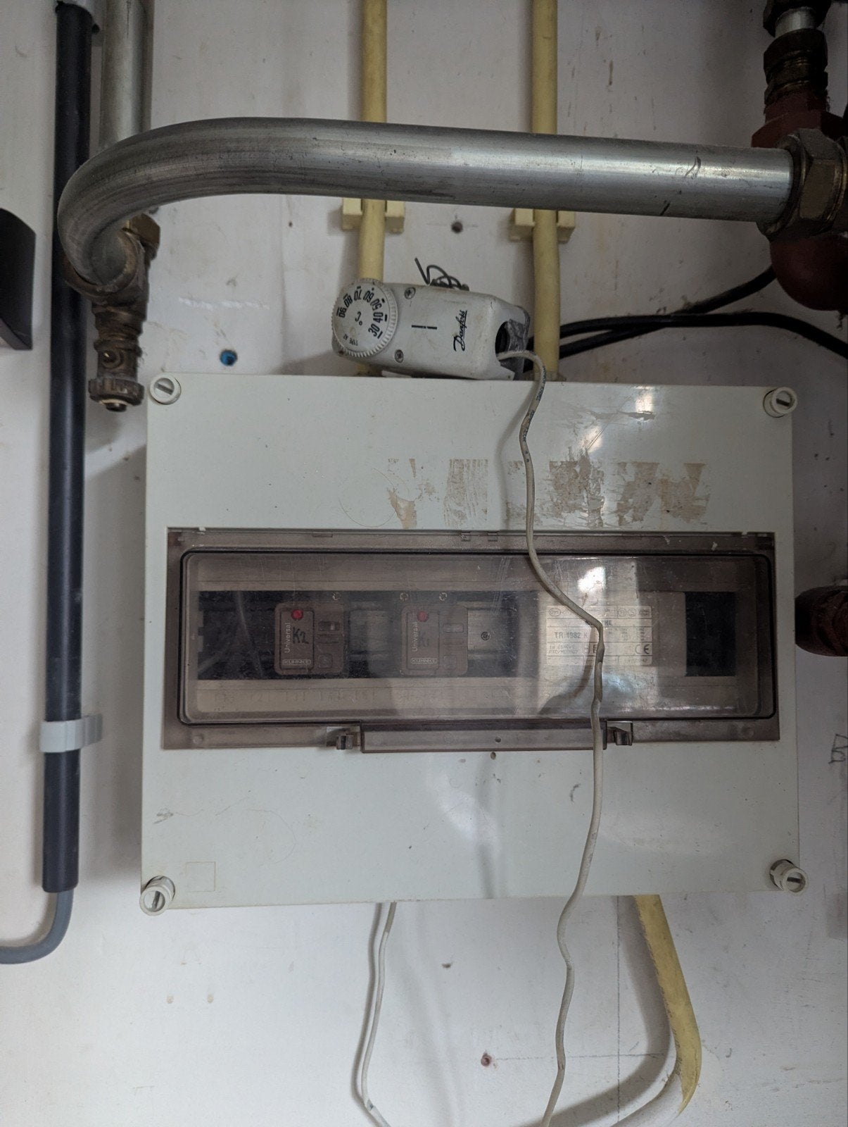 CV schakelkast 2 Grundfos pompen 2 x 3 weg klep 1 x buisther, Ophalen of Verzenden, Thermostaat