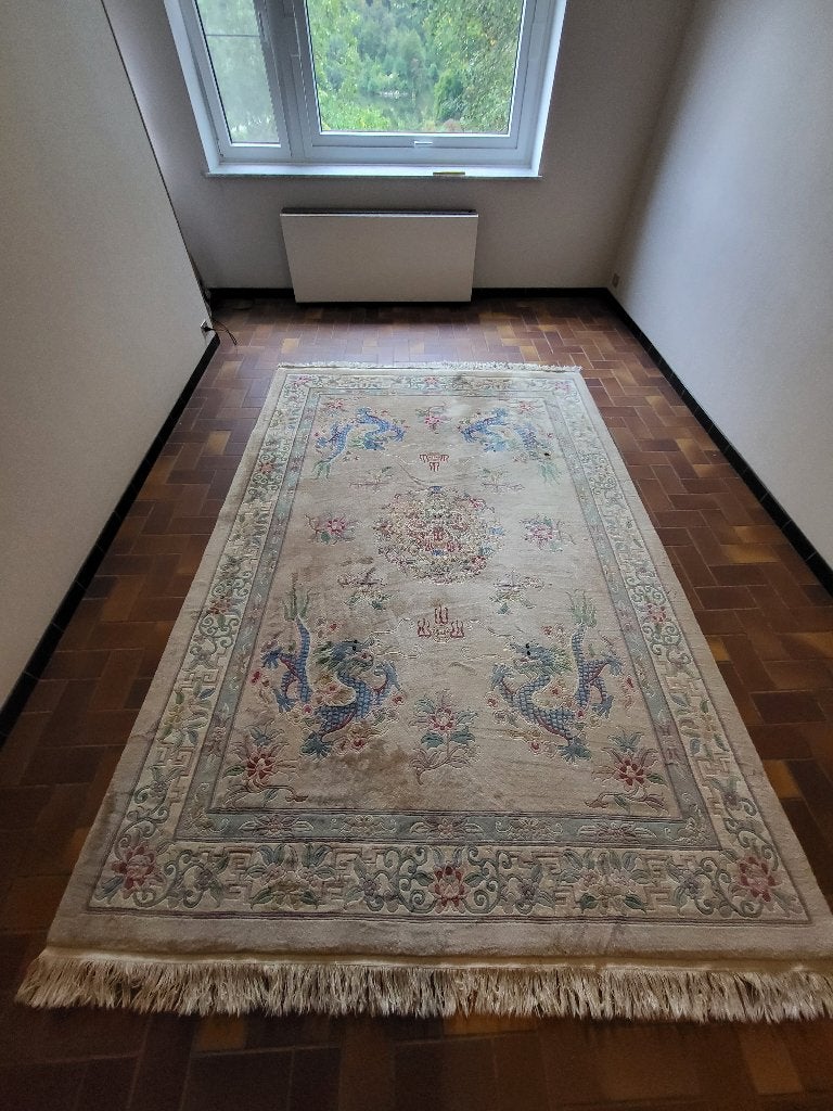 Tapis oriental style vintage, Enlèvement, Beige