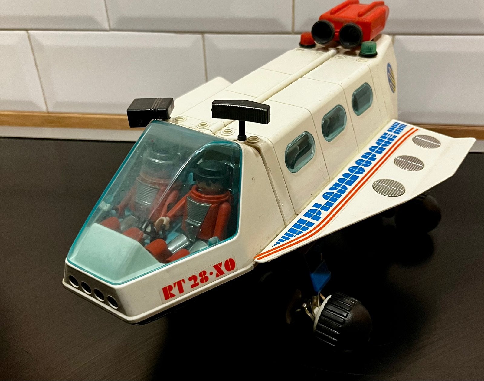Vintage playmobil playmospace, Enlèvement ou Envoi, Comme neuf, Kit complet, Véhicule