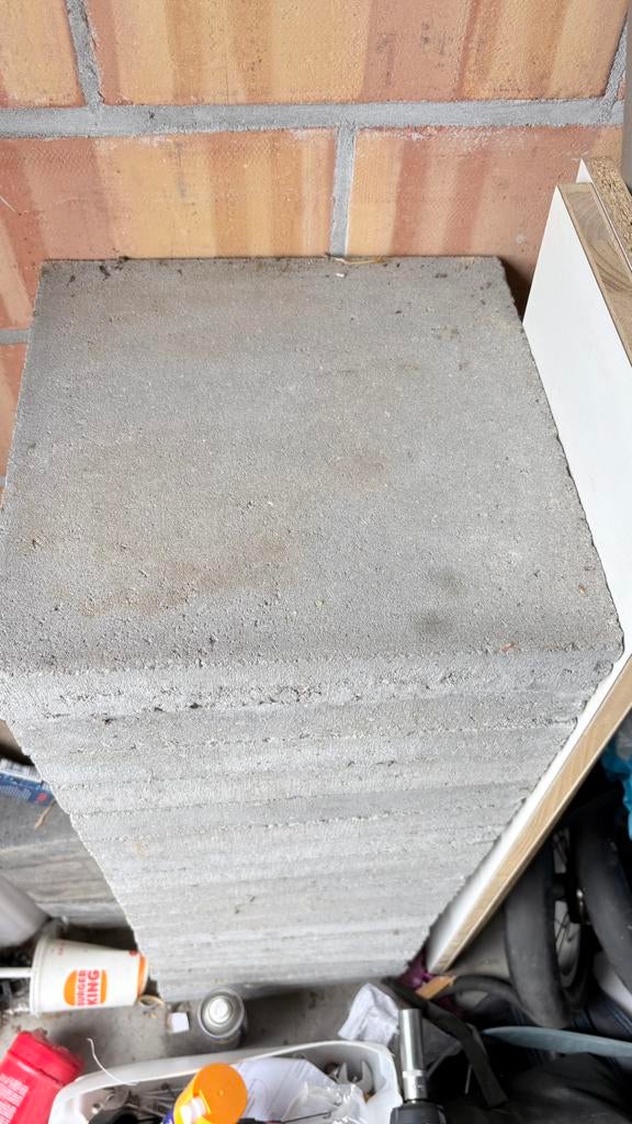 Dalen 30x30, Tuin en Terras, Tegels en Klinkers, Ophalen, Zo goed als nieuw