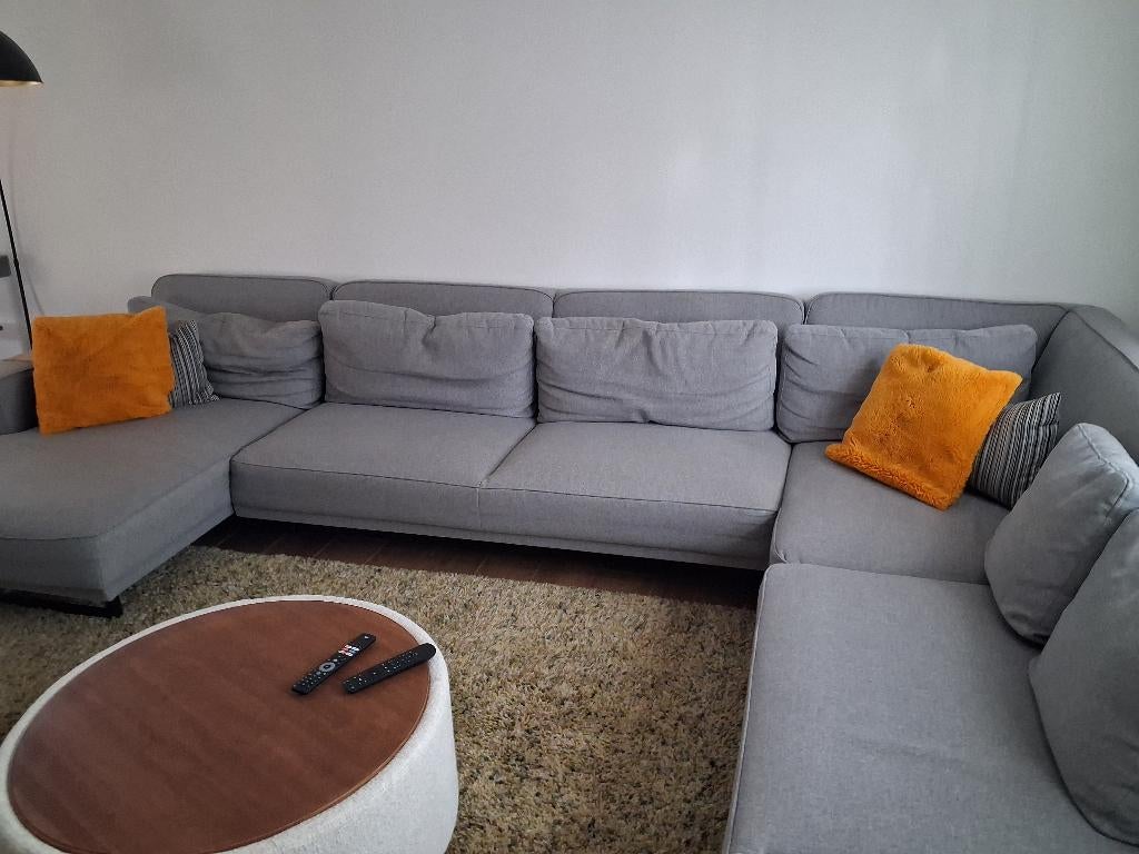 Te koop zetel, Ophalen, 250 tot 300 cm, Minder dan 75 cm, Hoekbank
