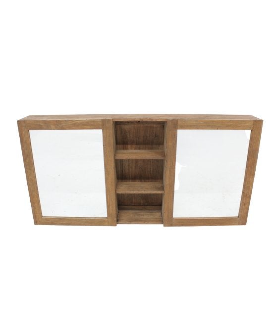 spiegelkast teak hout 140x15x70, Enlèvement ou Envoi