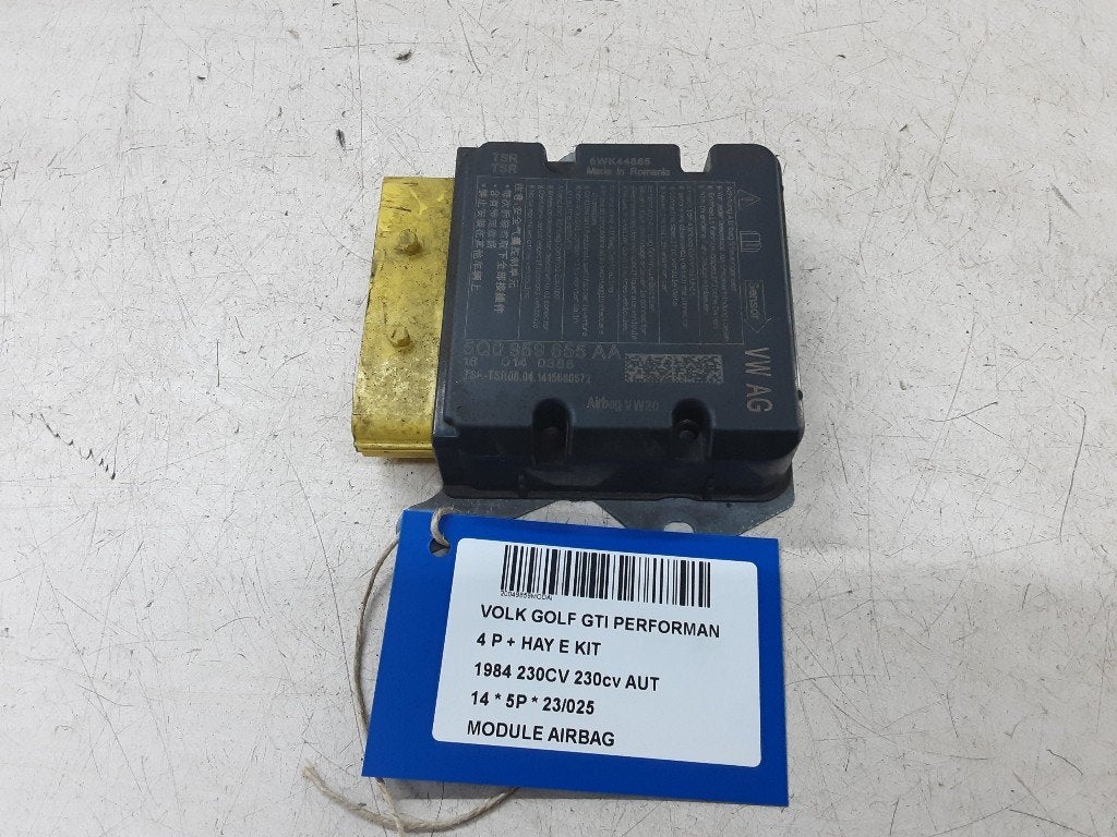 COMPUTER AIRBAG Volkswagen Golf VII (AUA) (5Q0959655AA), Gebruikt, Volkswagen, Mevr. I. Hauben, Rue de l'Espoir 34 34
4030  GRIVEGNÉE, BE