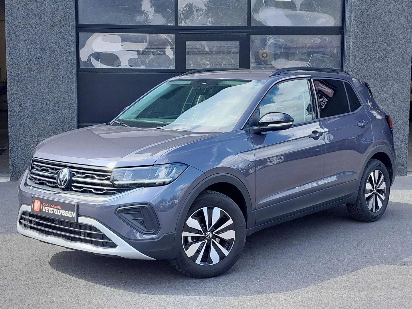 Volkswagen T-Cross T-Cross 1.0 TSI Goal, Argent ou Gris, Euro 6, Entreprise, Boîte manuelle
