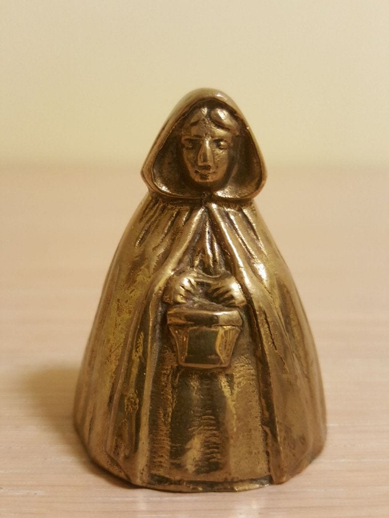 Clochette de table en laiton Béguine Bruges, Enlèvement ou Envoi