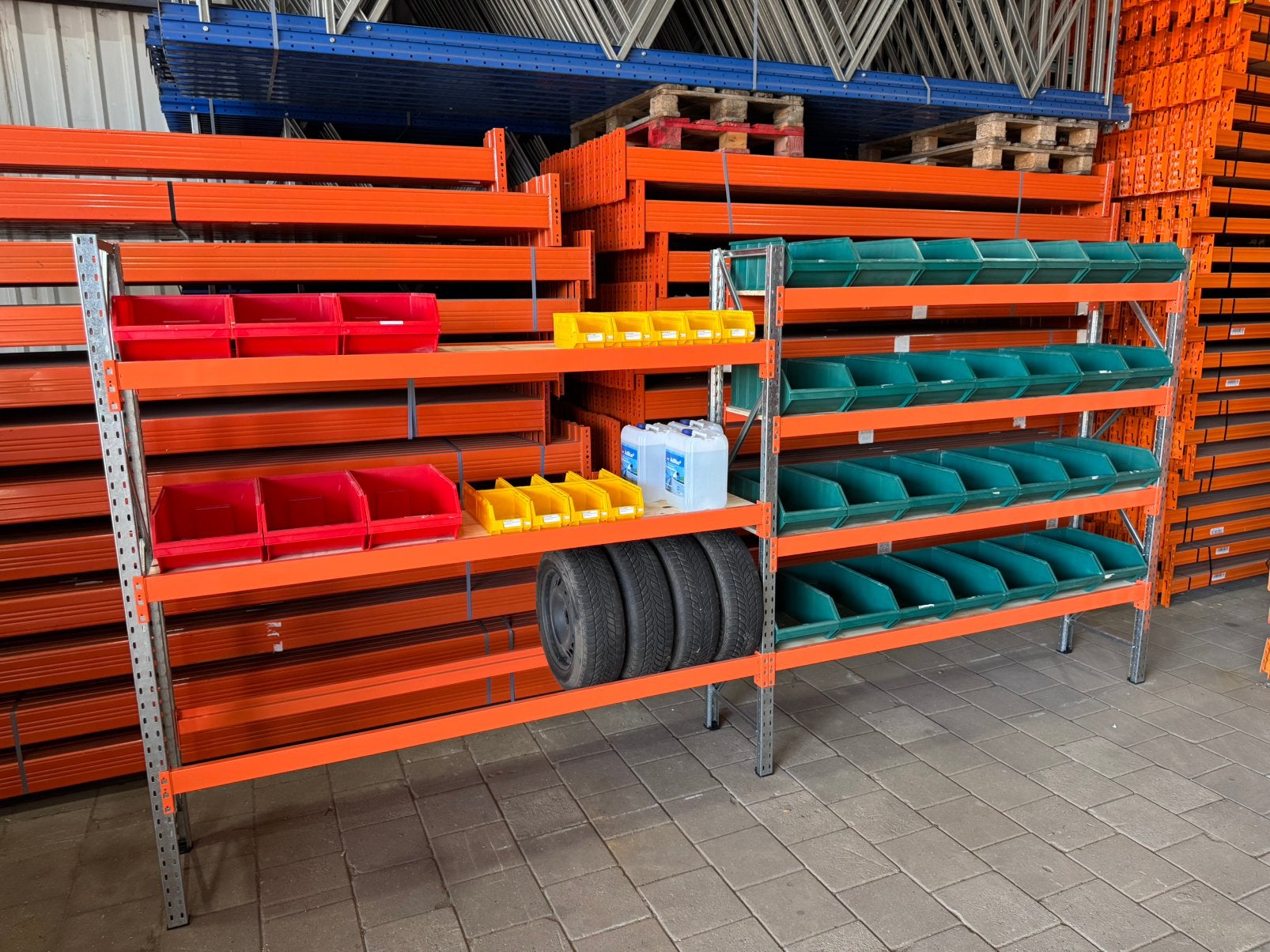 Legbordstelling - Bandenstelling - Magazijnstelling - Nieuw!, Ophalen
