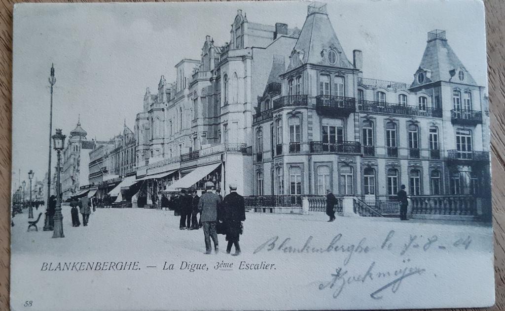 BLANKENBERGE la digue ZEEDIJK !, Envoi