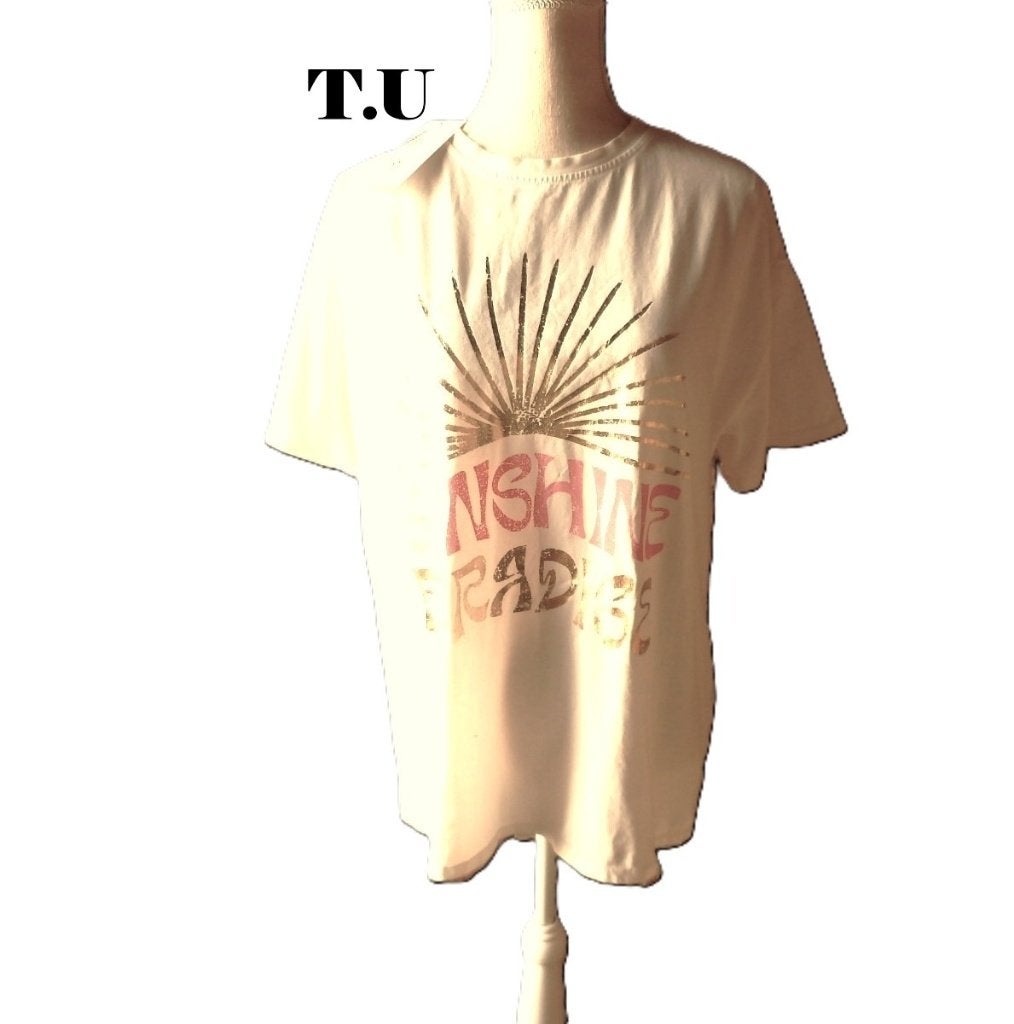 (16) - tee shirt femme t.U blanc - ciao milano - neuf, Vêtements | Femmes, Neuf, Manches courtes, Enlèvement ou Envoi, Ciao milano