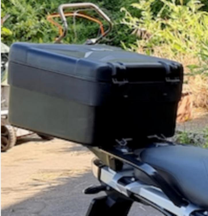 Top case BMW Vario K50, noir avec serrure codable, Motos, Enlèvement ou Envoi, Comme neuf
