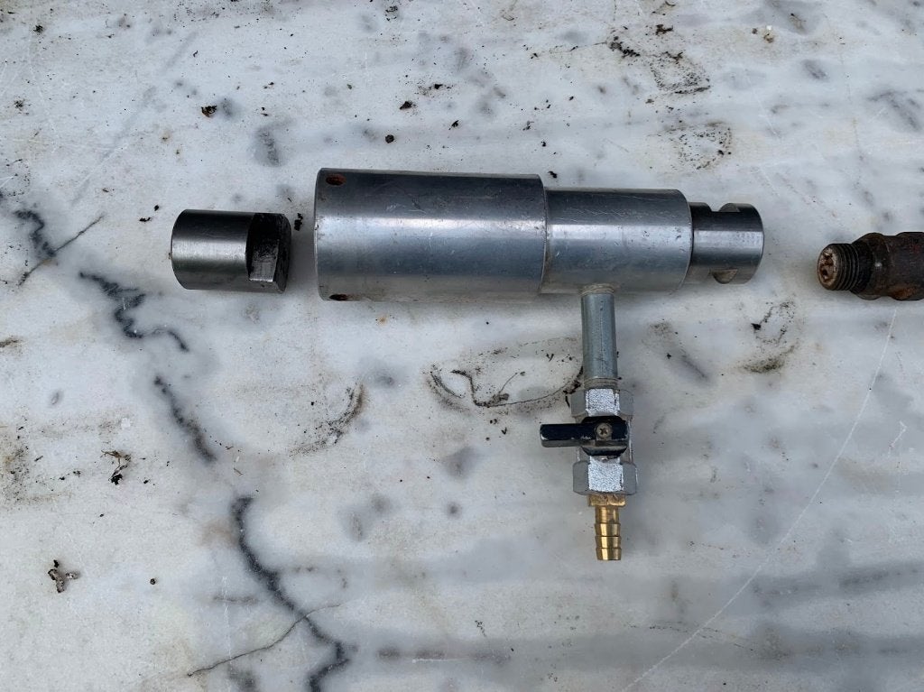 WATERSPOELKOP(en) Voor diamant boren, Doe-het-zelf en Bouw, Boormachine, Variabele snelheid, Ophalen of Verzenden, Zo goed als nieuw
