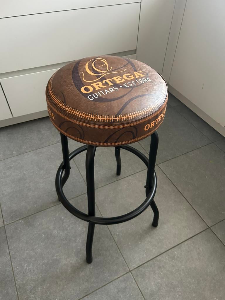 Ortega Bar Stool OBS30, 1 tabouret, Avec repose-pieds, Métal, Comme neuf