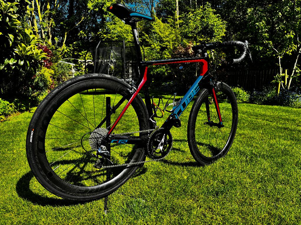 Cube Agree SL maat 58 - DuraAce/Ultegra - Met 2 wielsets, Fietsen en Brommers, Ophalen, 28 inch, Gebruikt, Carbon