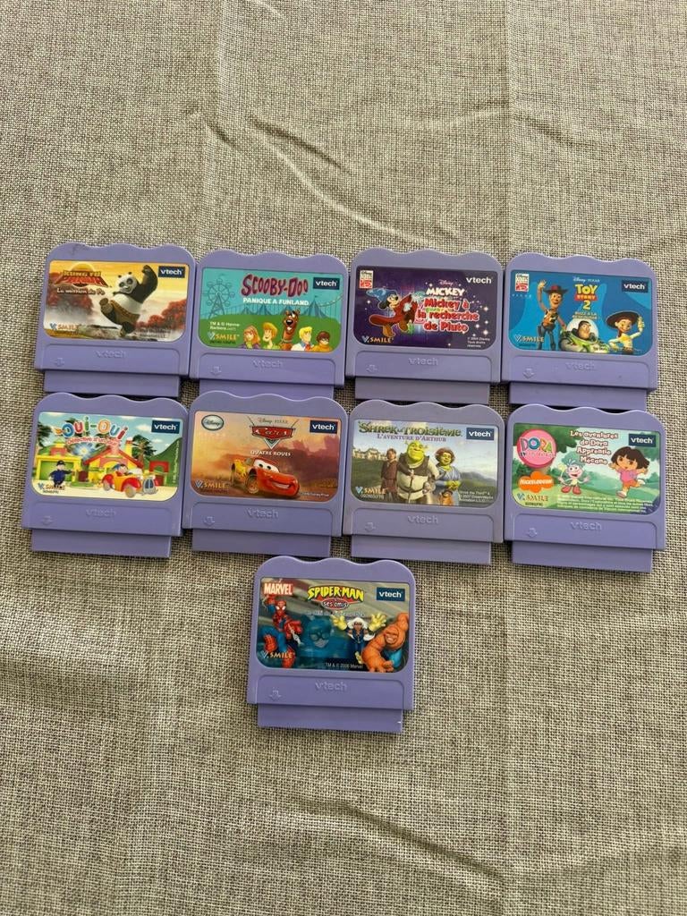 Lot de cartouches de jeux VTech / console V.Smile., Consoles de jeu & Jeux vidéo, Enlèvement ou Envoi, Comme neuf