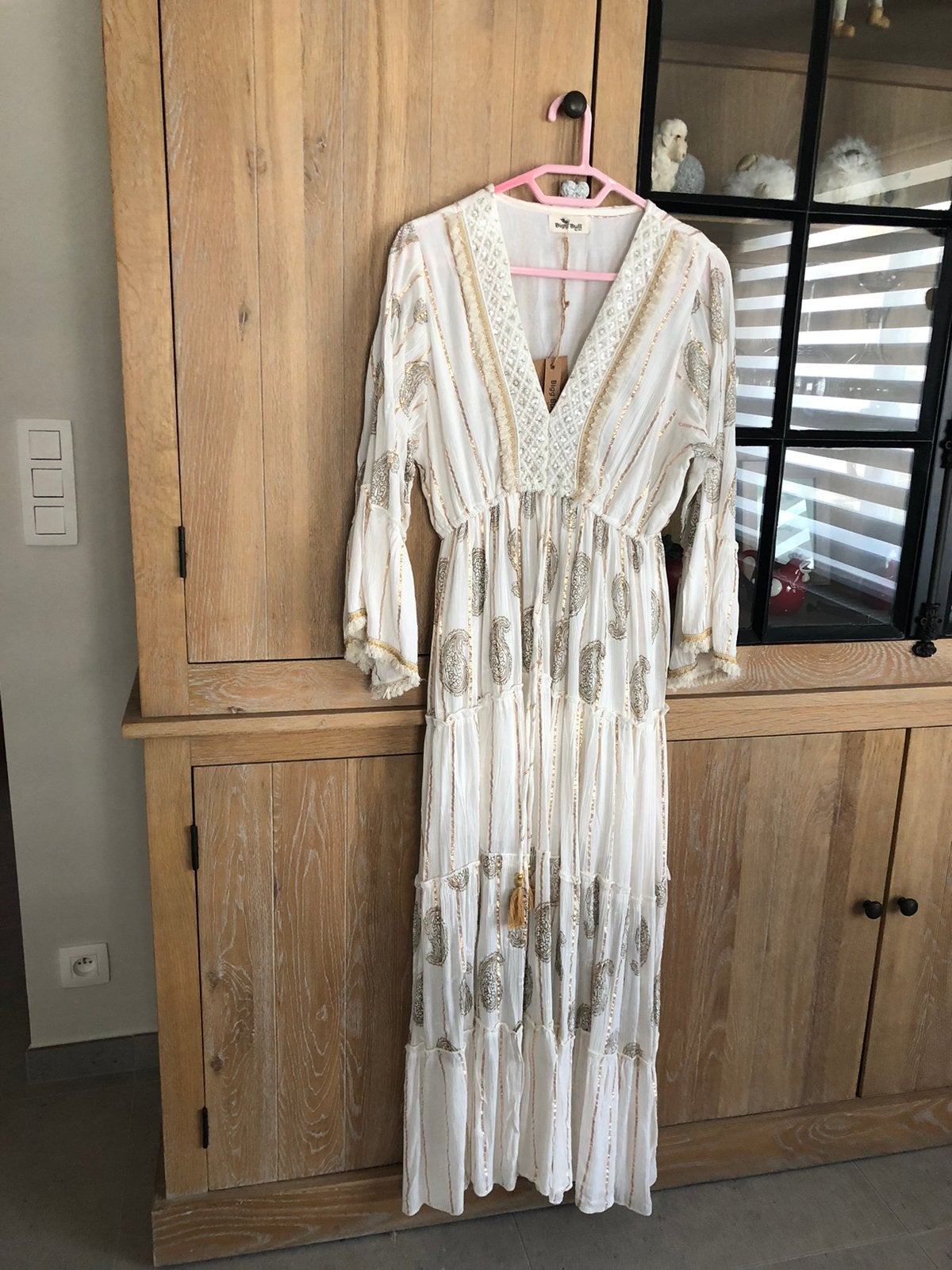 Robe bohème, Vêtements | Femmes, Enlèvement, Comme neuf, Doré