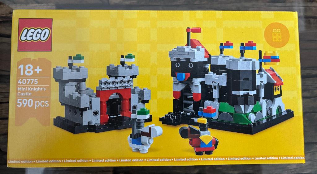 Lego mini knights castle (40775), Neuf, Enlèvement ou Envoi, Lego, Ensemble complet