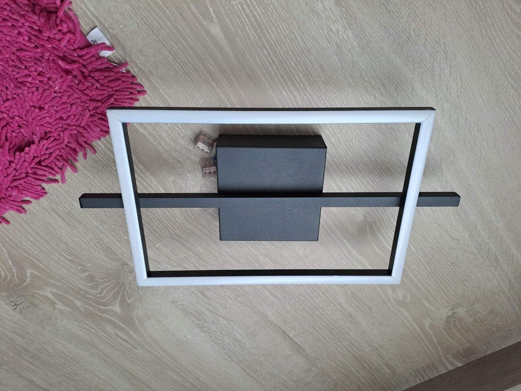 plafonnier intérieur de marque Eglo noir, Maison & Meubles, Lampes | Plafonniers, Enlèvement, Comme neuf