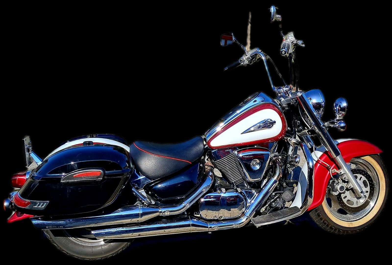 Suzuki Intruder VL1500LC 1999, Cardan-aandrijving, 2 cilinders, Motorrijbewijs A, Gebruikt