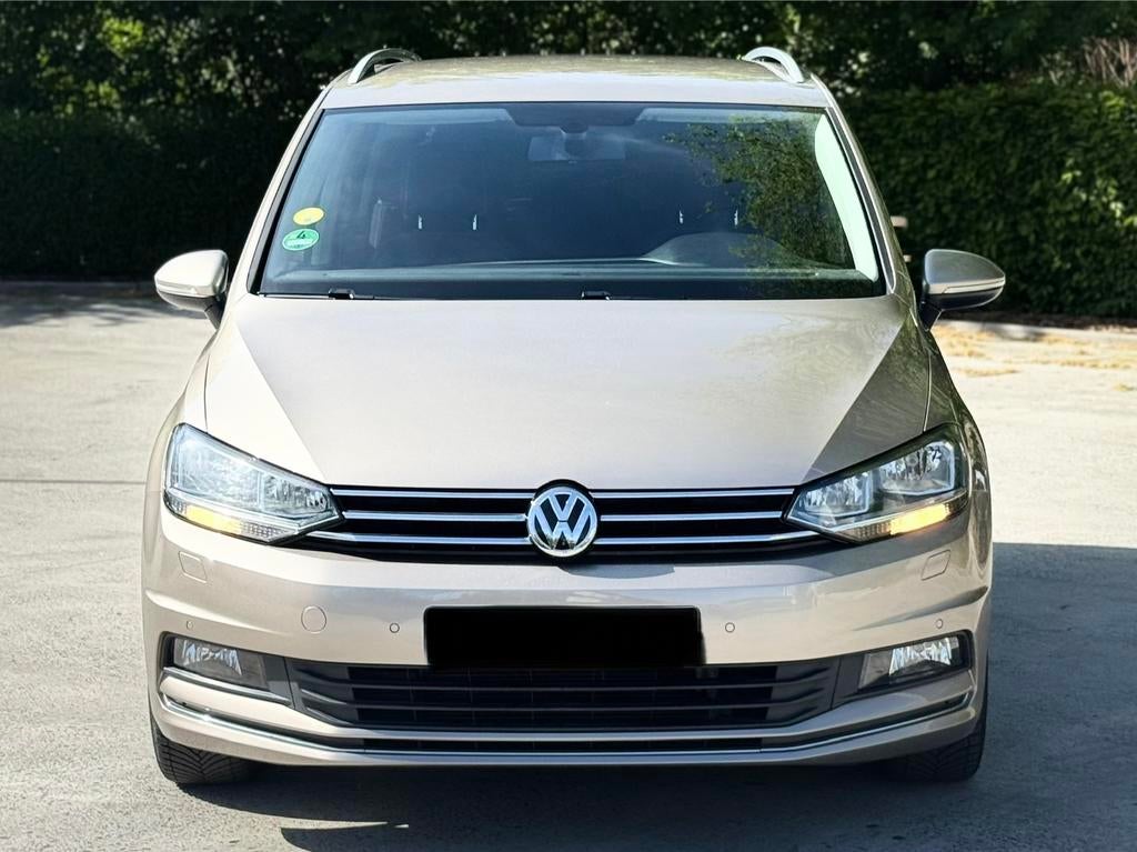 Volkswagen Touran 1.6 TDI Join Automaat 7 Plaats, Auto's, Automaat, Stof, Overige kleuren, Bedrijf