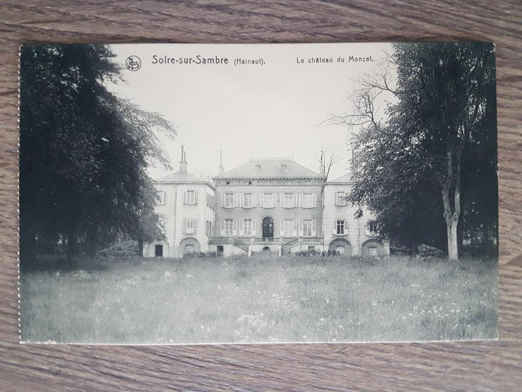 Postkaart Soire -sur- Sambre Château du Moncel, Ophalen of Verzenden, 1940 tot 1960, Ongelopen, Henegouwen