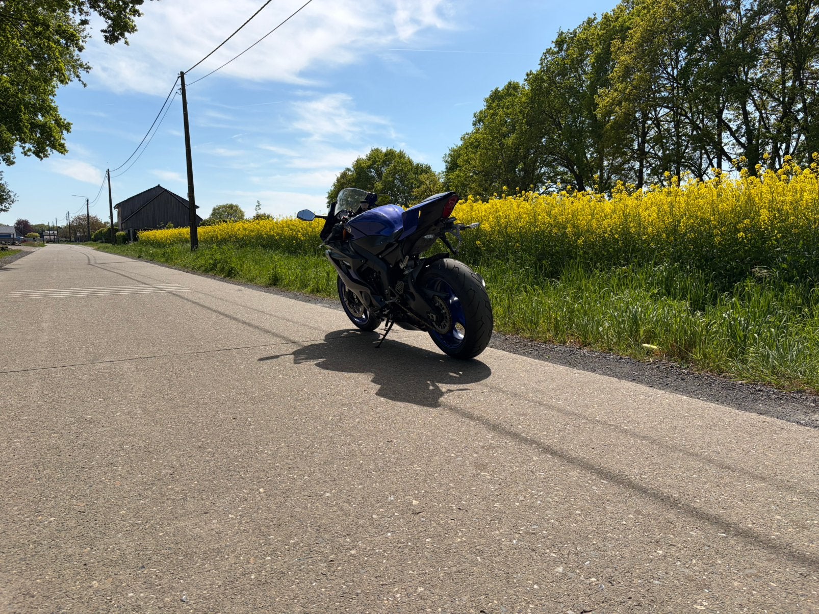 Yamaha R6, Ophalen, Zo goed als nieuw