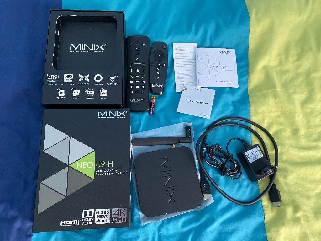 Boîtier multimédia MiniX Neo U9-H, hub multimédia Android, Enlèvement, Comme neuf