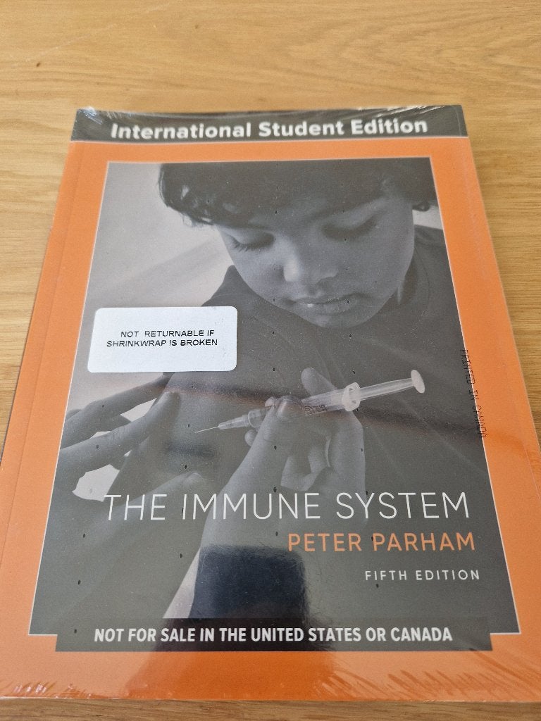 Cursus : the immune system (Peter Parham), Boeken, Studieboeken en Cursussen, Ophalen, Nieuw, Hoger Onderwijs, Peter Parham