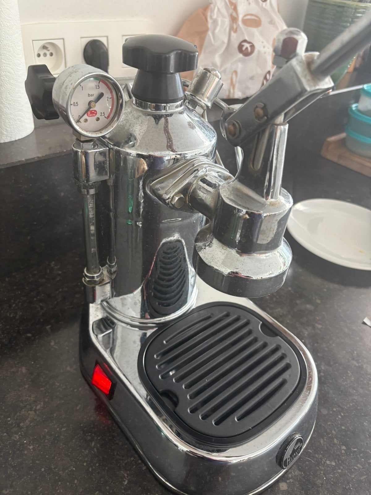 La Pavoni, perfect werkend!, Ophalen, Zo goed als nieuw, Espresso apparaat