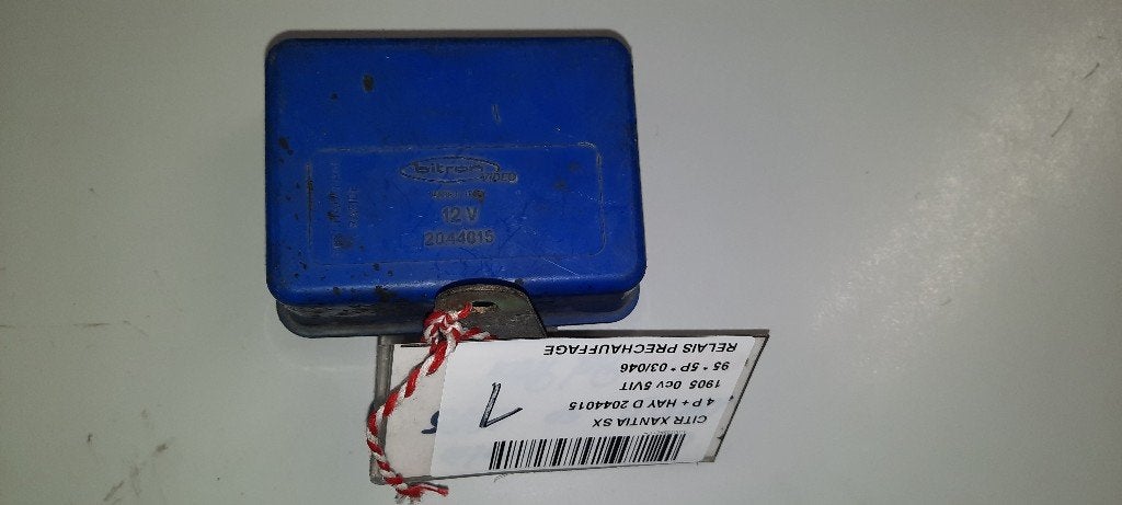 VOORGLOEI RELAIS Citroën Xantia (X1 / 2) (2044015), Auto-onderdelen, Gebruikt, Citroën, Mevr. I. Hauben, Rue de l'Espoir 34 34
4030  GRIVEGNÉE, BE