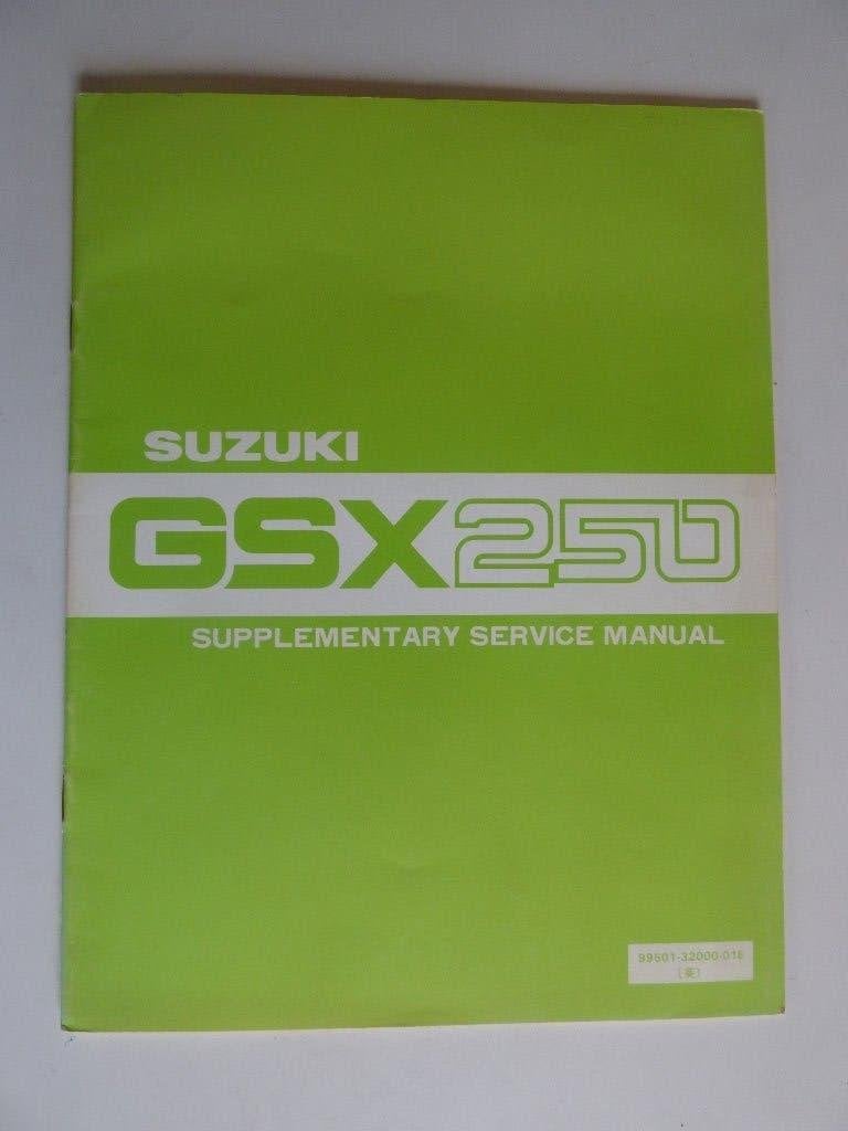 SUZUKI GSX250 SERVICE HANDLEIDING (SUPPLEMENT), Motoren, Ophalen of Verzenden, Suzuki