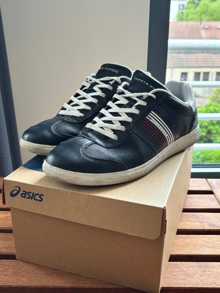 Tommy Hilfiger sneakers, maat 46, Blauw, Tommy Hilfiger, Ophalen of Verzenden, Sneakers