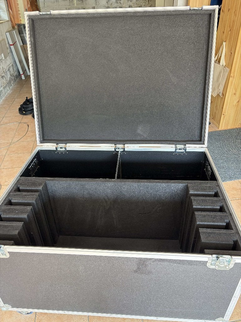 flight case 118x85x62 op wielen, Musique & Instruments, Boîtiers & Valises, Enlèvement, Utilisé, Autres instruments