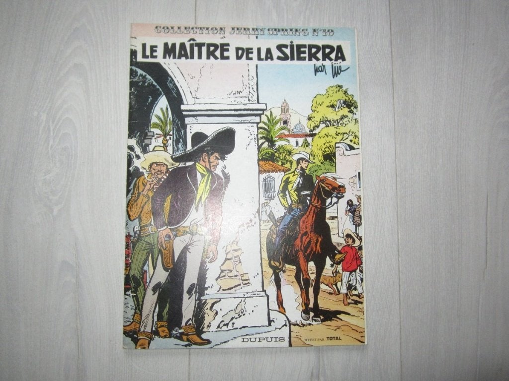Jerry Spring - Le maître de la sierra (brochée) - 4,00Eur, Livres, Enlèvement ou Envoi, Une BD, Comme neuf, Jijé.