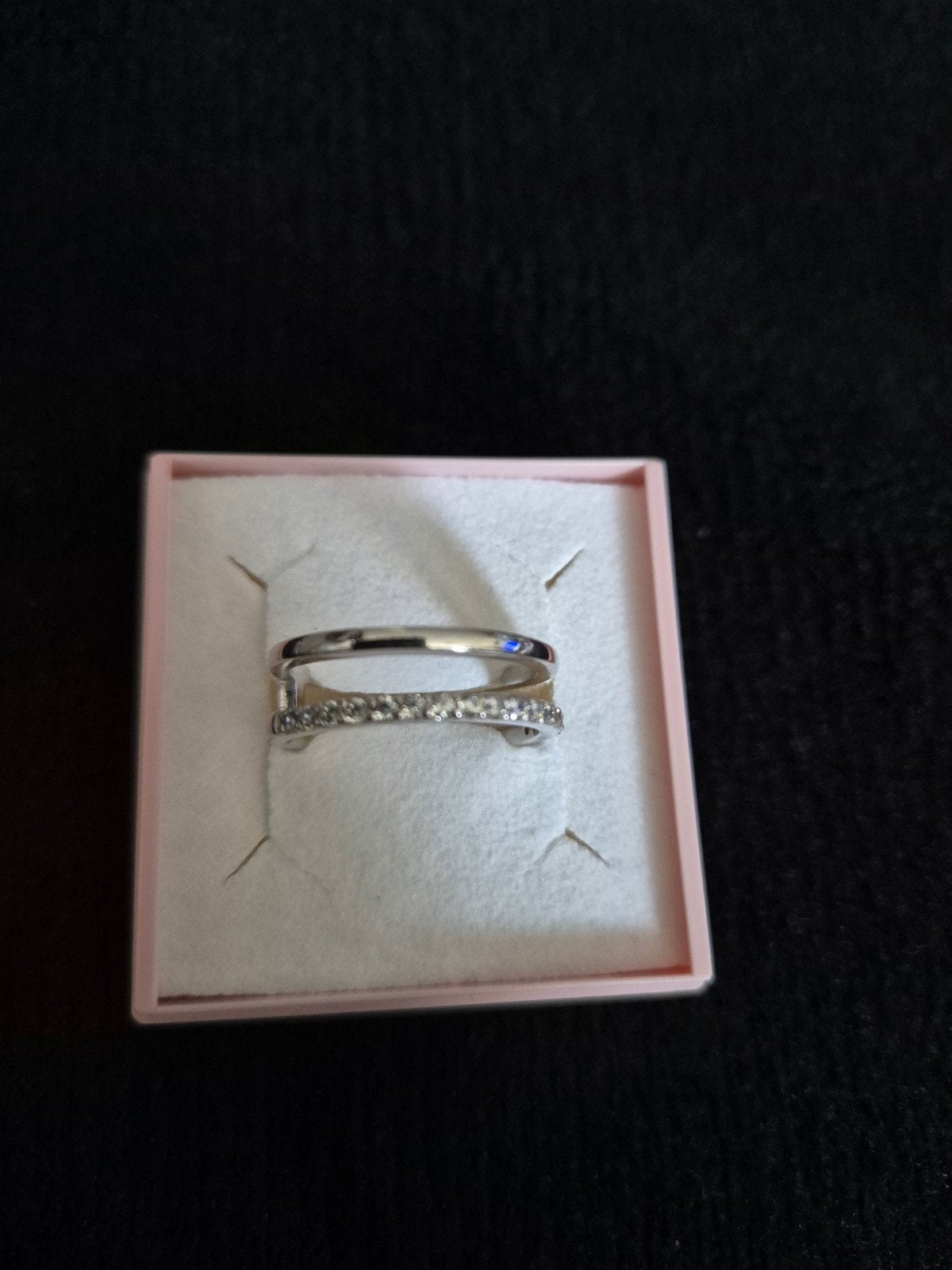 Nieuwe zilveren ring maat 56, Bijoux, Sacs & Beauté, Bagues, Neuf, Enlèvement ou Envoi, Femme, Argent