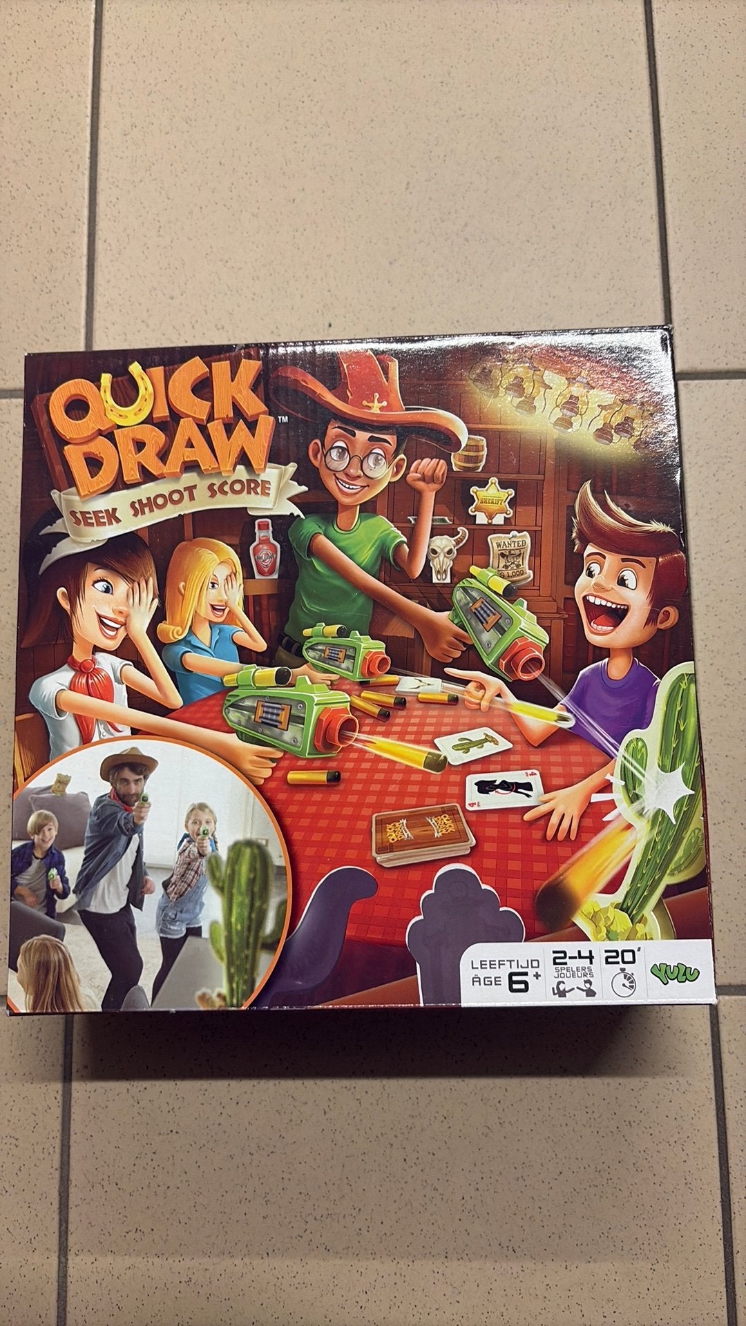 Quick Draw Kinderspel, Hobby & Loisirs créatifs, Jeux de société | Jeux de plateau, Comme neuf, Enlèvement ou Envoi