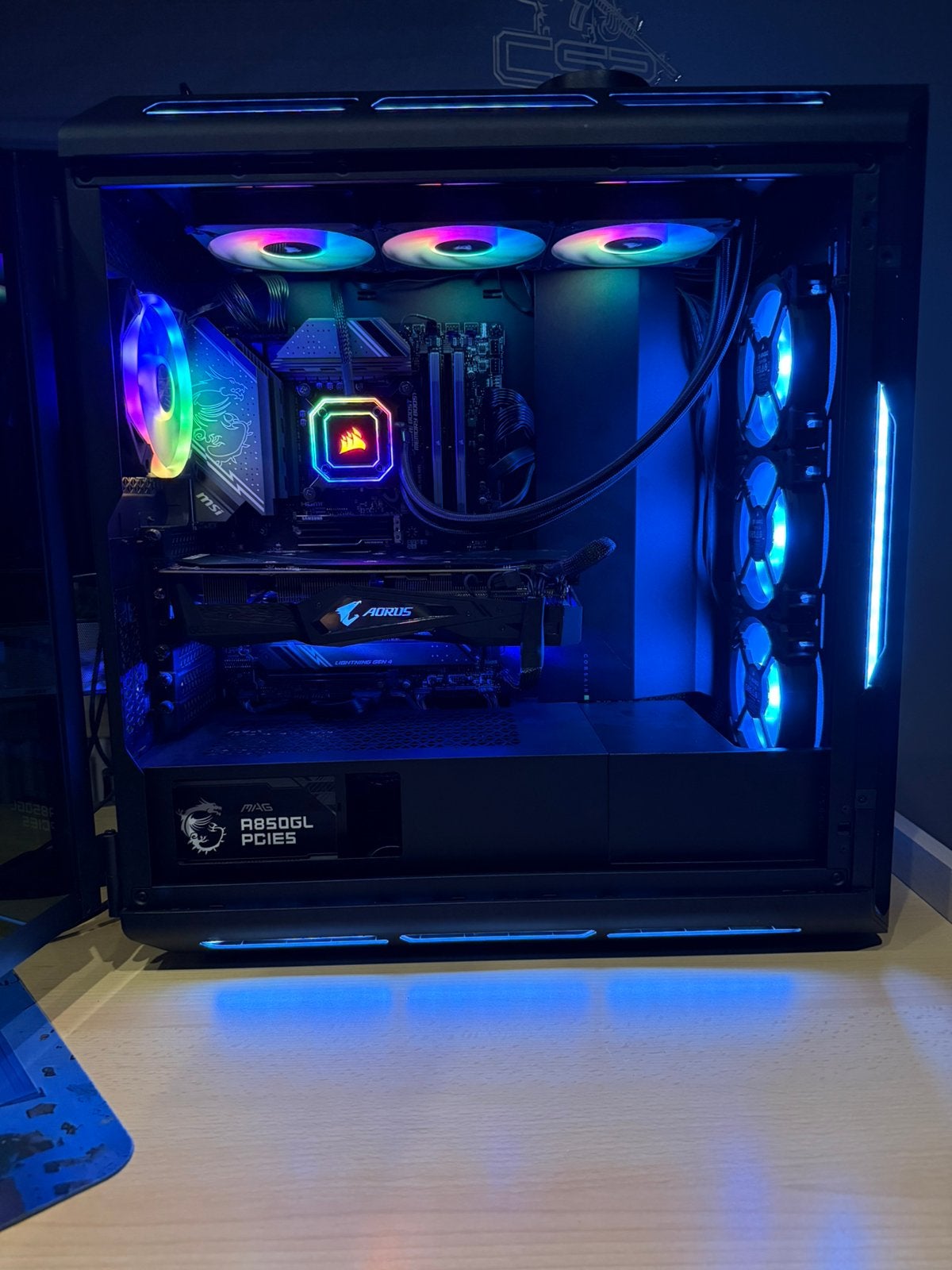 Gaming pc intel i9 14900K koopje, Enlèvement, Comme neuf, Gaming, SSD