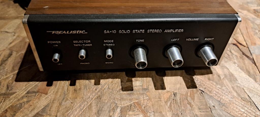 Amplificateur Realistic, TV, Hi-fi & Vidéo, Amplificateurs & Ampli-syntoniseurs, Autres marques, Moins de 60 watts, Enlèvement ou Envoi