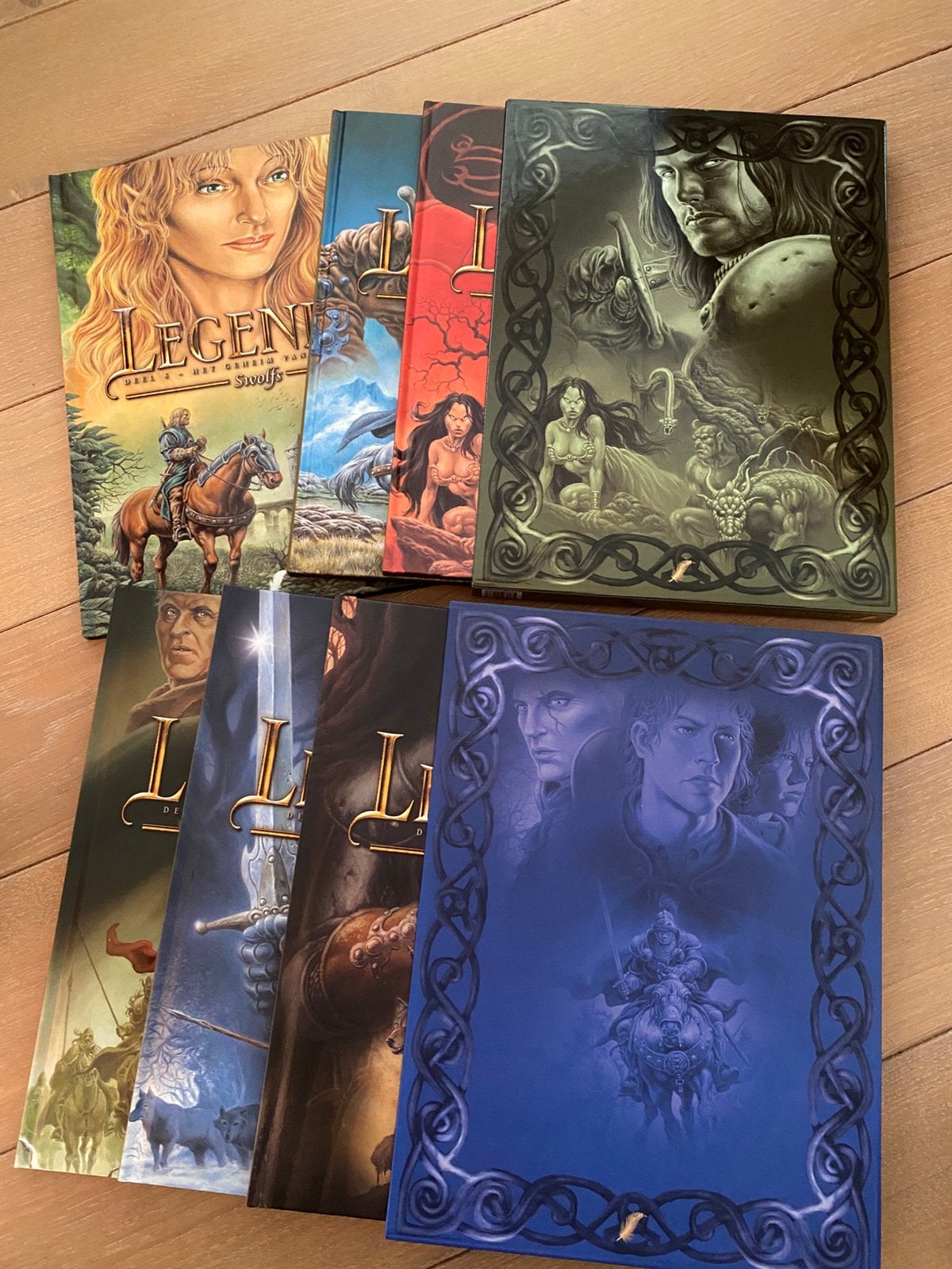 Legende 6x Hc.+2x box eerste drukken-Swolfs, Enlèvement ou Envoi, Comme neuf